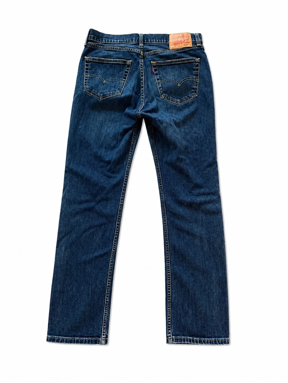 Levi’s 511 Slim Fit Jeans Mens 34x32 Dark Wash Blue Denim WaterLess